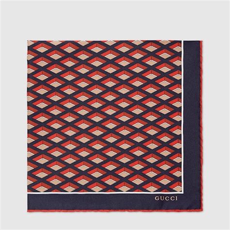 gucci white pocket square|gucci squares for sale.